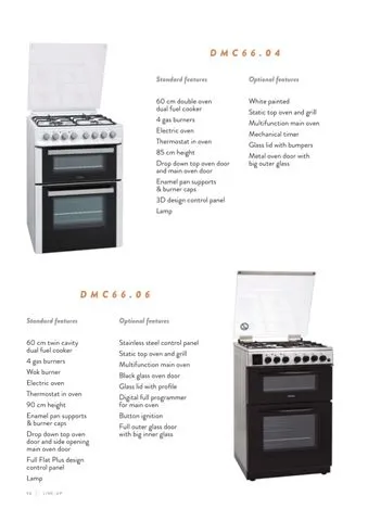4-Burner Gas Freestanding Cooker & Grill (LPG/Natural Gas) Model 85 — Major Appliances, Refrigeration & Consumer Electronics | COIDET & ATC