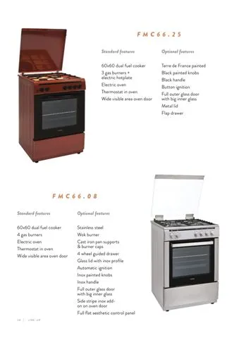 4-Burner Gas Freestanding Cooker & Grill (LPG/Natural Gas) Model 96 — Major Appliances, Refrigeration & Consumer Electronics | COIDET & ATC