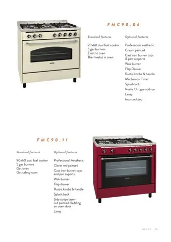 4-Burner Gas Freestanding Cooker & Grill (LPG/Natural Gas) Model 121 — Major Appliances, Refrigeration & Consumer Electronics | COIDET & ATC