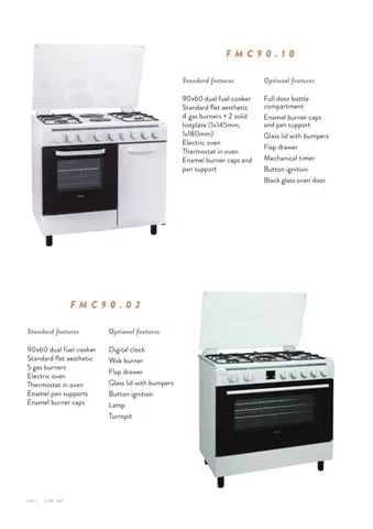 4-Burner Gas Freestanding Cooker & Grill (LPG/Natural Gas) Model 131 — Major Appliances, Refrigeration & Consumer Electronics | COIDET & ATC
