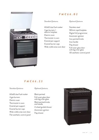 4-Burner Gas Freestanding Cooker & Grill (LPG/Natural Gas) Model 143 — Major Appliances, Refrigeration & Consumer Electronics | COIDET & ATC