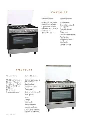 4-Burner Gas Freestanding Cooker & Grill (LPG/Natural Gas) Model 59 — Major Appliances, Refrigeration & Consumer Electronics | COIDET & ATC