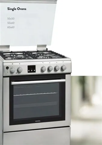 4-Burner Gas Freestanding Cooker & Grill (LPG/Natural Gas) Model 163 — Major Appliances, Refrigeration & Consumer Electronics | COIDET & ATC