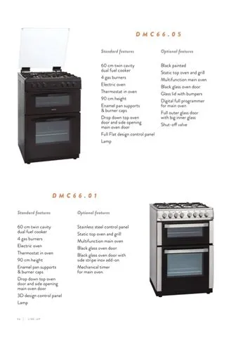 4-Burner Gas Freestanding Cooker & Grill (LPG/Natural Gas) Model 127 — Major Appliances, Refrigeration & Consumer Electronics | COIDET & ATC
