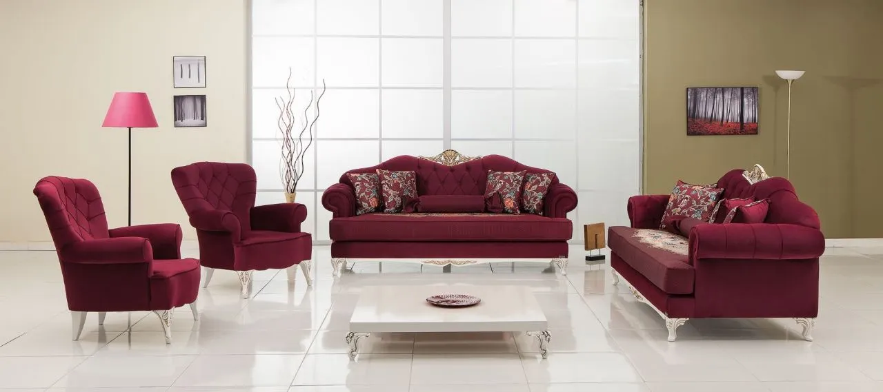 Golden Modern Chester Sofa Set (3+3+1+1) Model 1 — Inegol Export — Furniture, Bedroom Suites, Sofa Sets & Carpets | COIDET & ATC