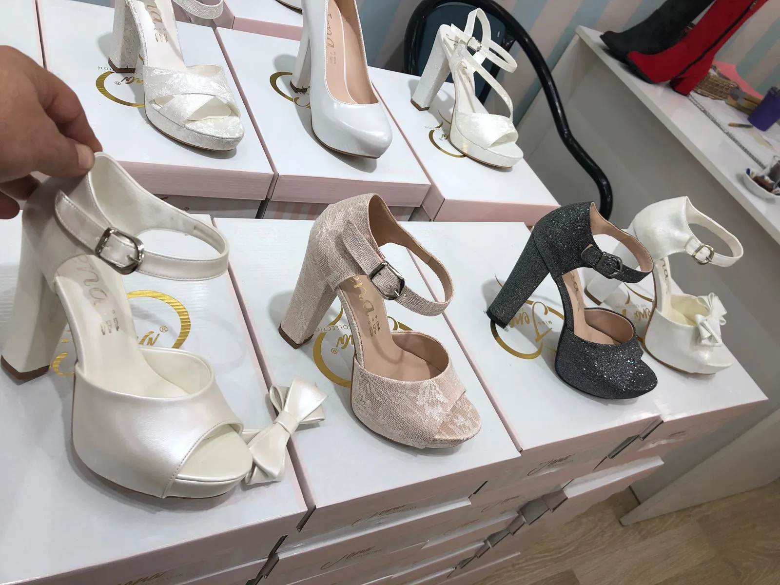 Luxury Stone Embellished Bridal & Evening Shoes Model 41 — Casual, Bridal & Formal Evening Footwear Collections | COIDET & ATC