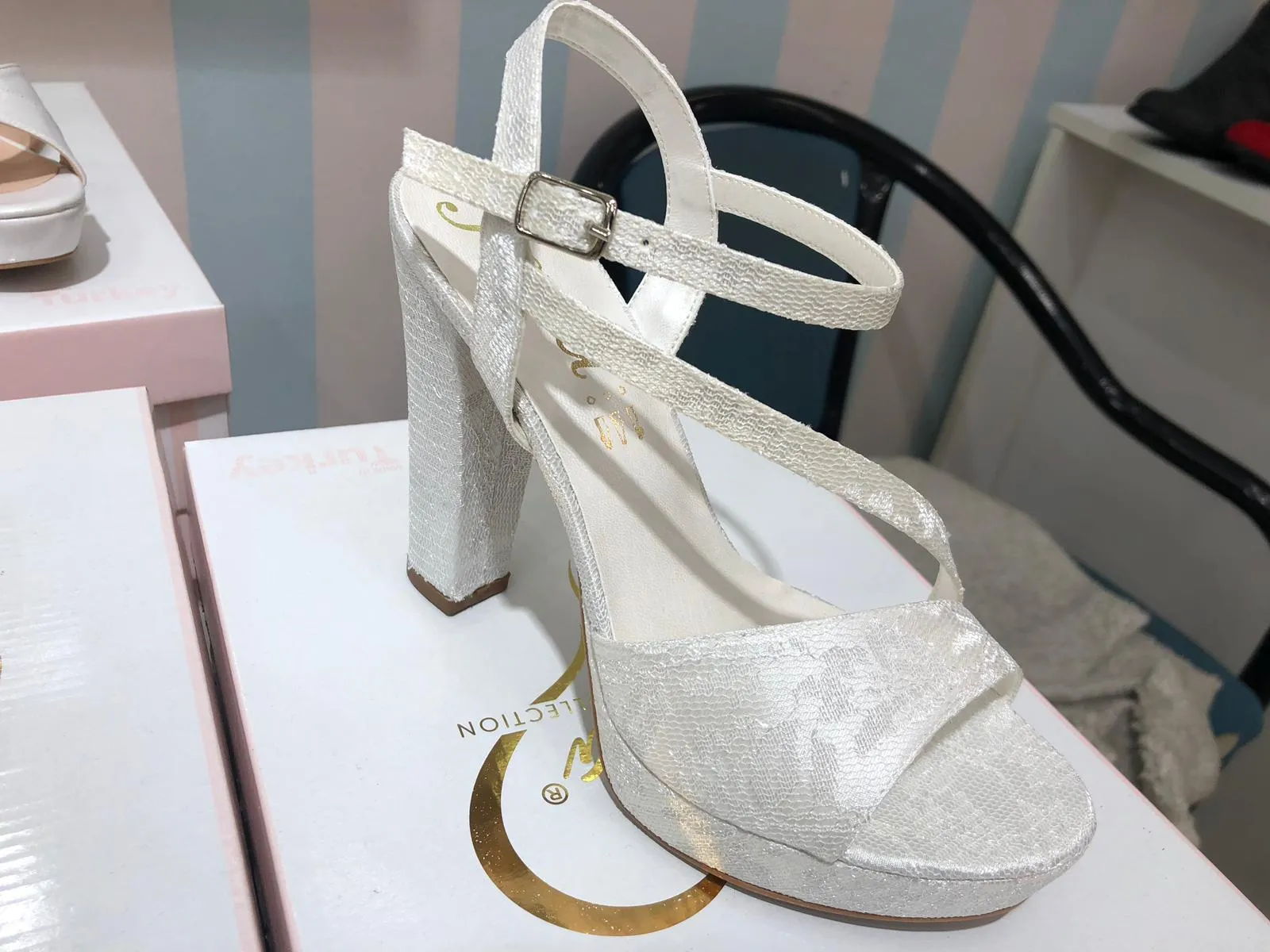 Luxury Stone Embellished Bridal & Evening Shoes Model 50 — Casual, Bridal & Formal Evening Footwear Collections | COIDET & ATC