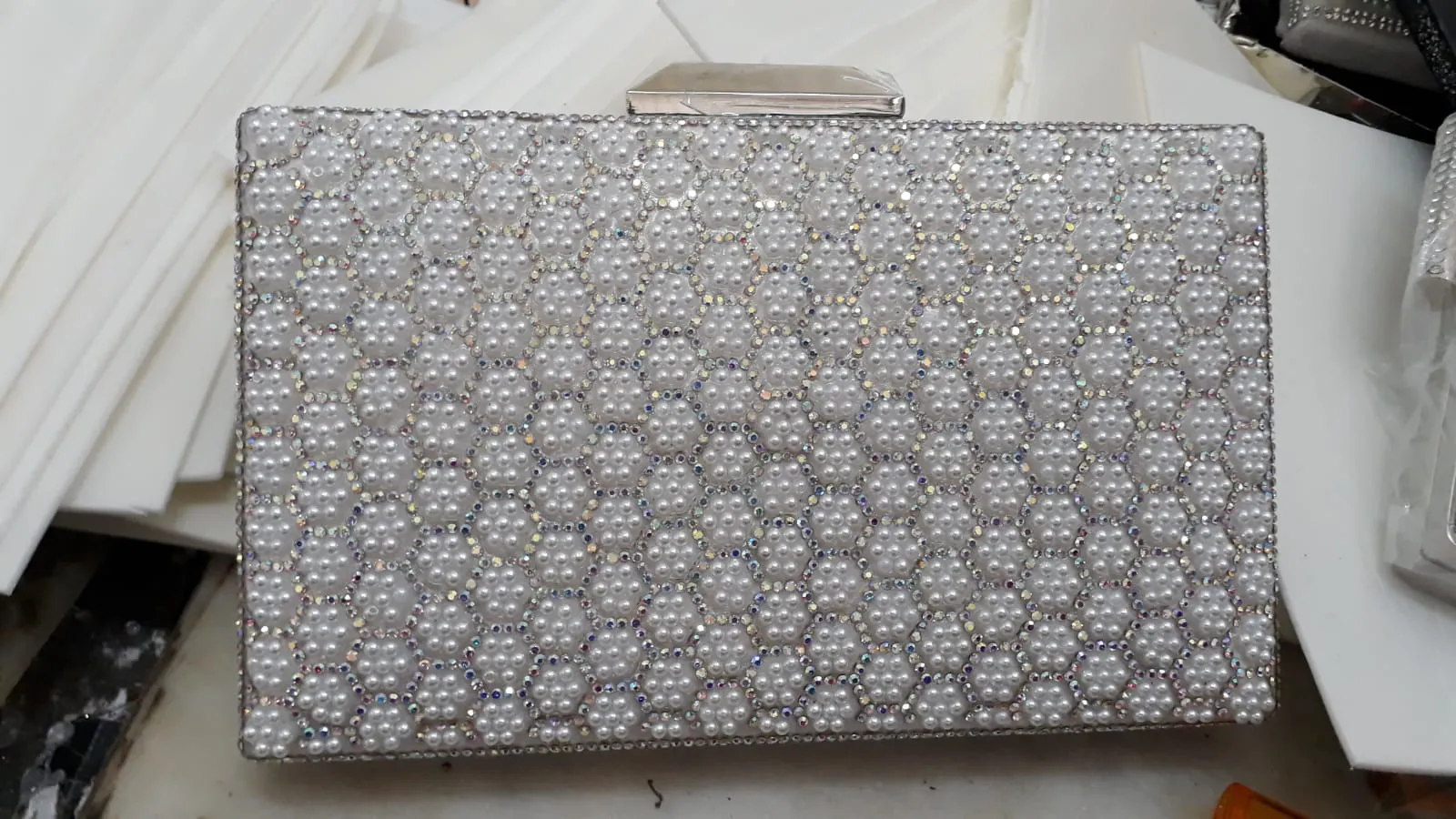 Luxury Rhinestone Evening Clutch & Gala Handbag Model 11 — Women's Handbags, Shoulder Bags & Evening Clutches | COIDET & ATC