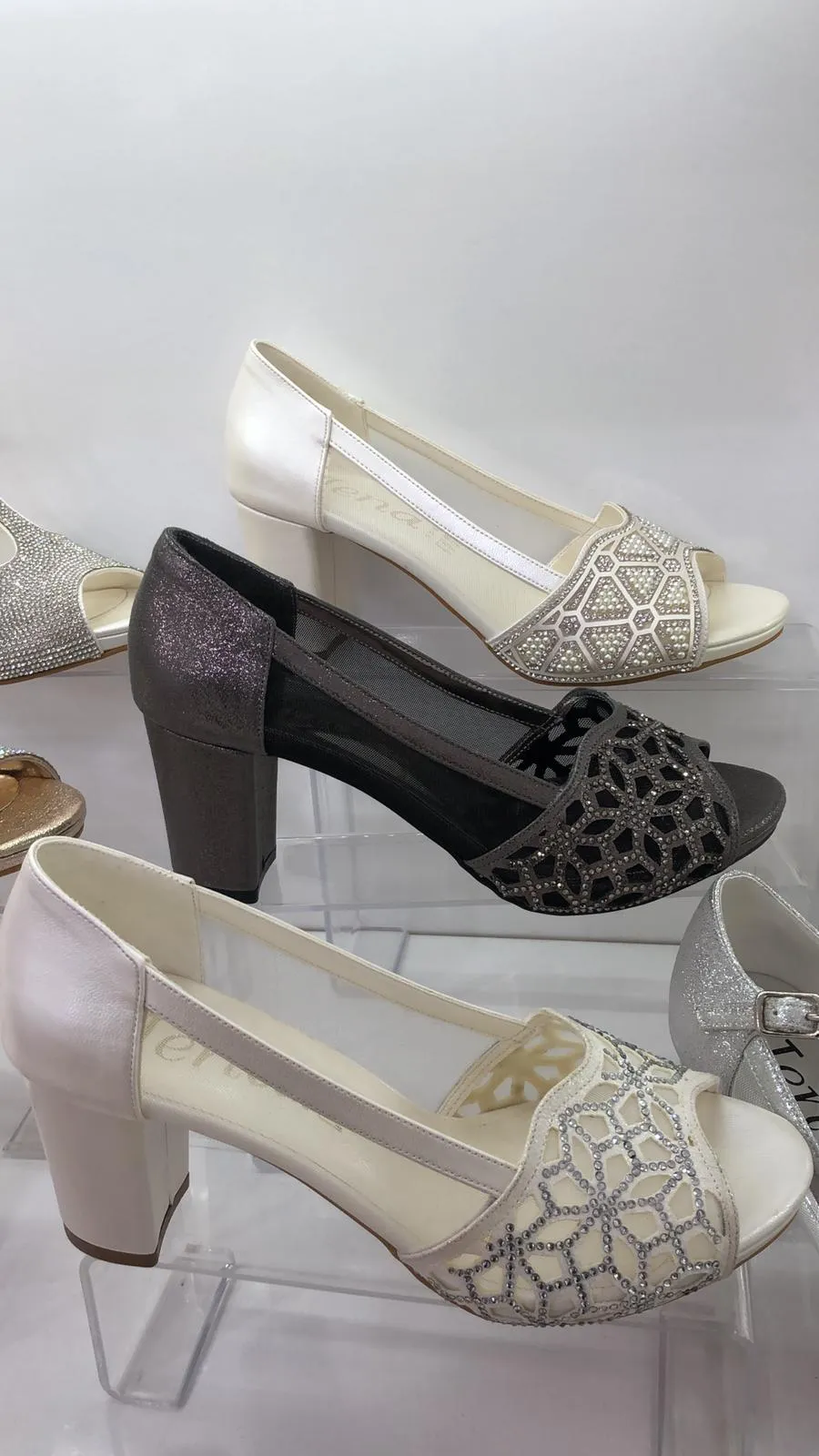 Luxury Stone Embellished Bridal & Evening Shoes Model 57 — Casual, Bridal & Formal Evening Footwear Collections | COIDET & ATC