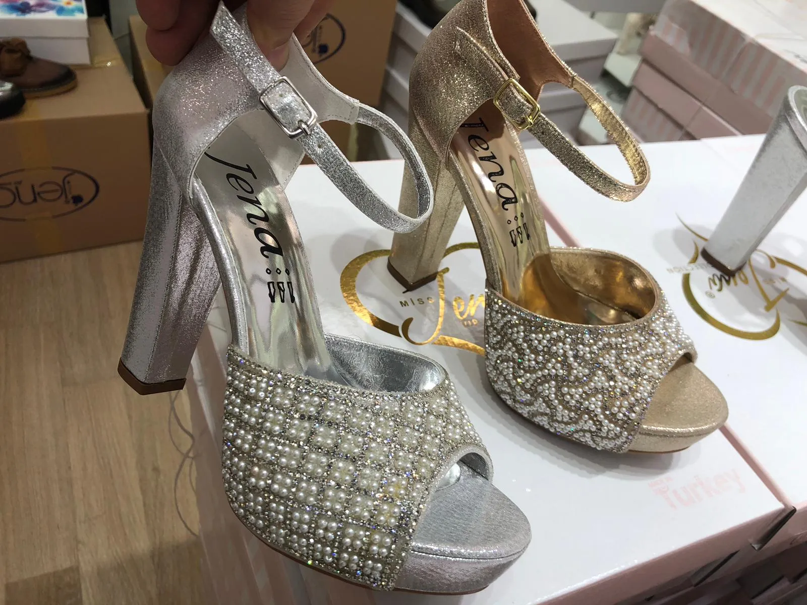 Luxury Stone Embellished Bridal & Evening Shoes Model 56 — Casual, Bridal & Formal Evening Footwear Collections | COIDET & ATC