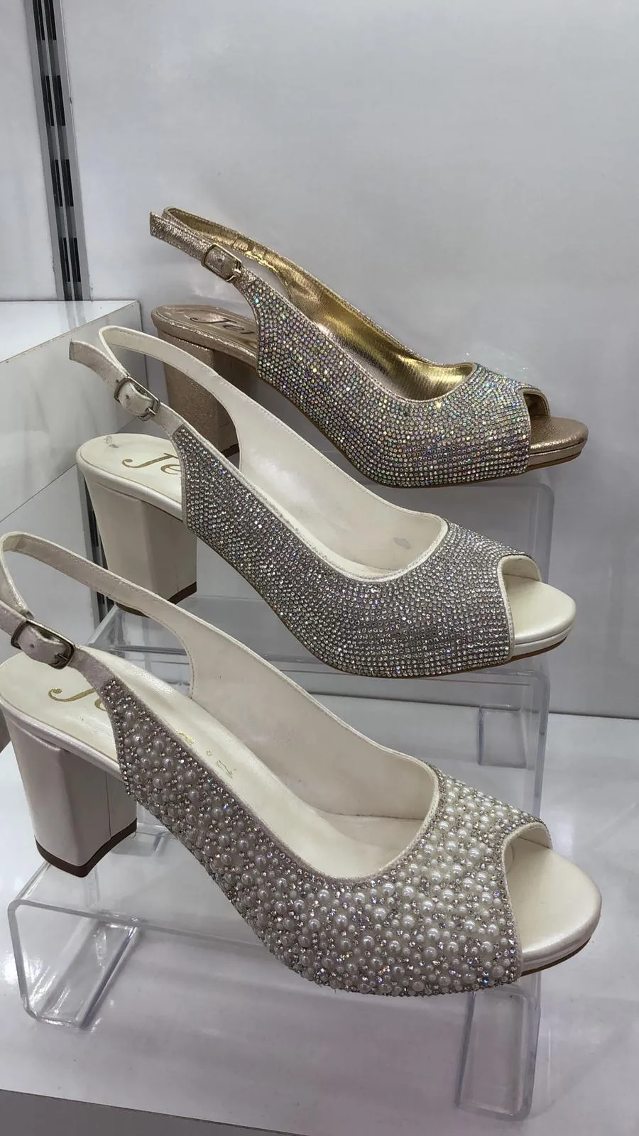 Luxury Stone Embellished Bridal & Evening Shoes Model 39 — Casual, Bridal & Formal Evening Footwear Collections | COIDET & ATC