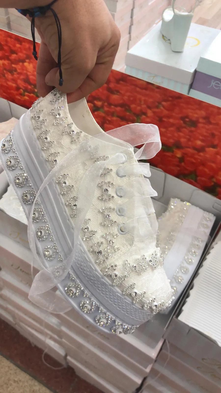Luxury Stone Embellished Bridal & Evening Shoes Model 6 — Casual, Bridal & Formal Evening Footwear Collections | COIDET & ATC