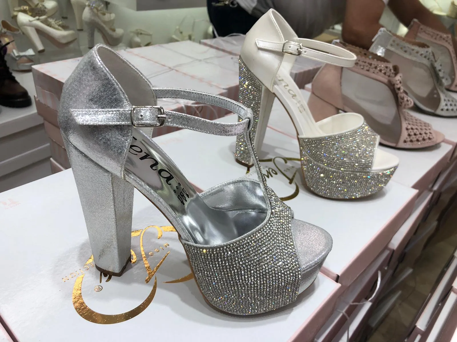Luxury Stone Embellished Bridal & Evening Shoes Model 33 — Casual, Bridal & Formal Evening Footwear Collections | COIDET & ATC