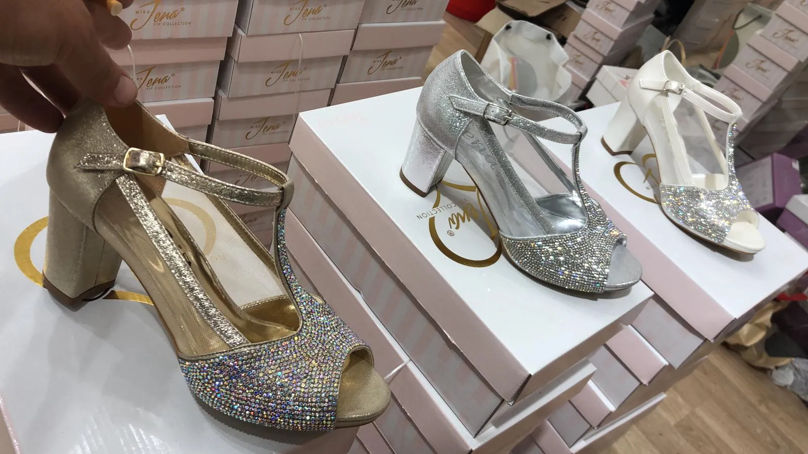 Luxury Stone Embellished Bridal & Evening Shoes Model 5 — Casual, Bridal & Formal Evening Footwear Collections | COIDET & ATC