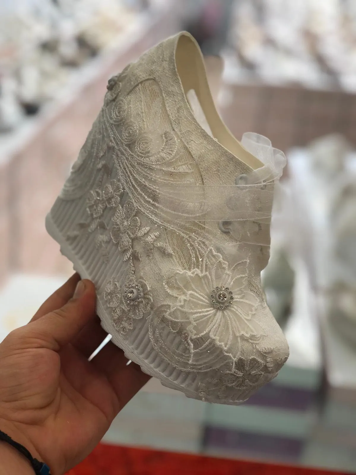 Luxury Stone Embellished Bridal & Evening Shoes Model 58 — Casual, Bridal & Formal Evening Footwear Collections | COIDET & ATC