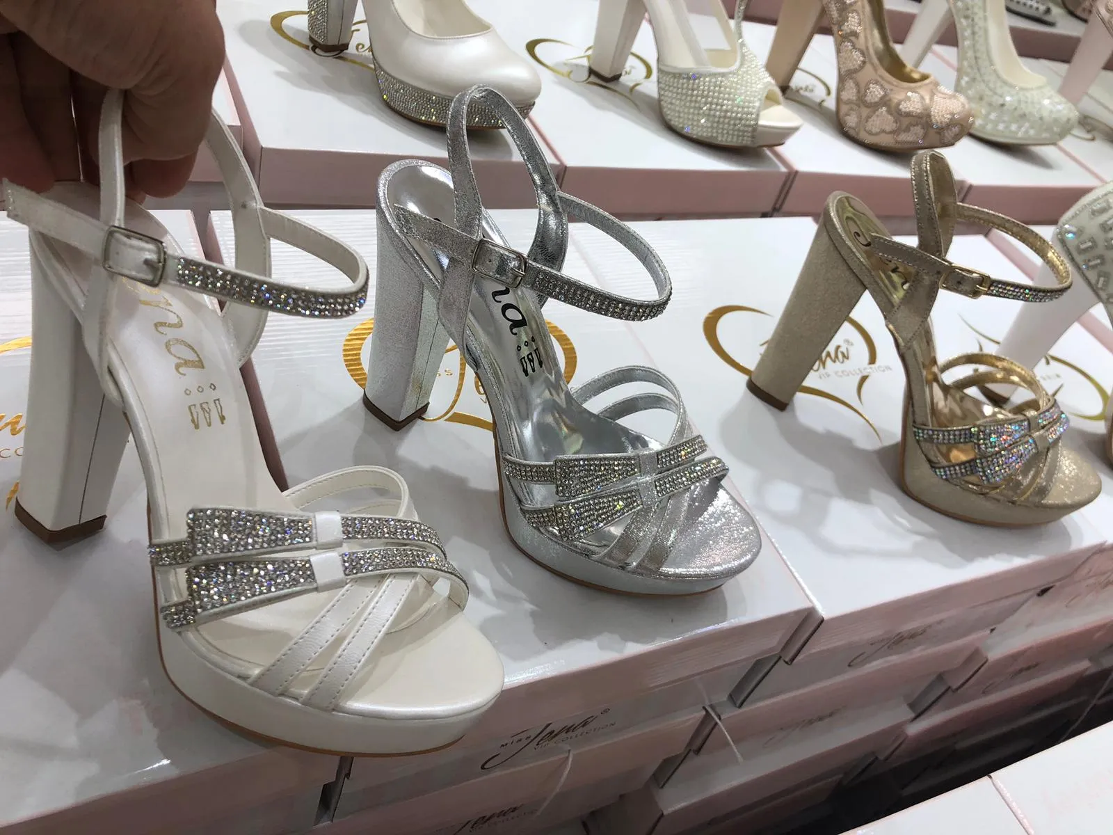 Luxury Stone Embellished Bridal & Evening Shoes Model 47 — Casual, Bridal & Formal Evening Footwear Collections | COIDET & ATC