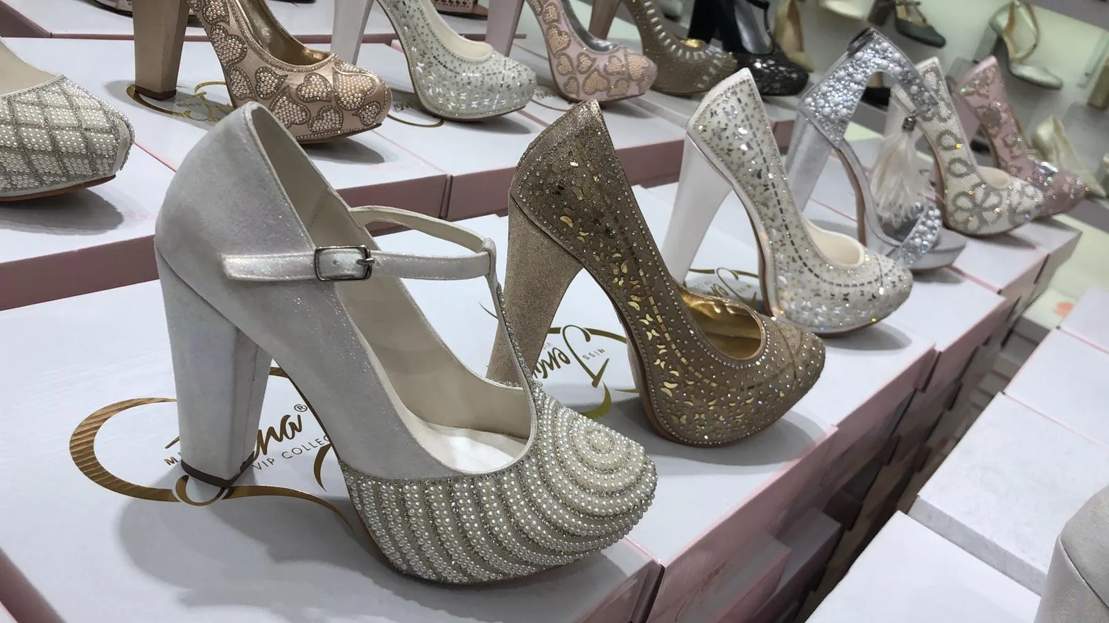 Luxury Stone Embellished Bridal & Evening Shoes Model 32 — Casual, Bridal & Formal Evening Footwear Collections | COIDET & ATC