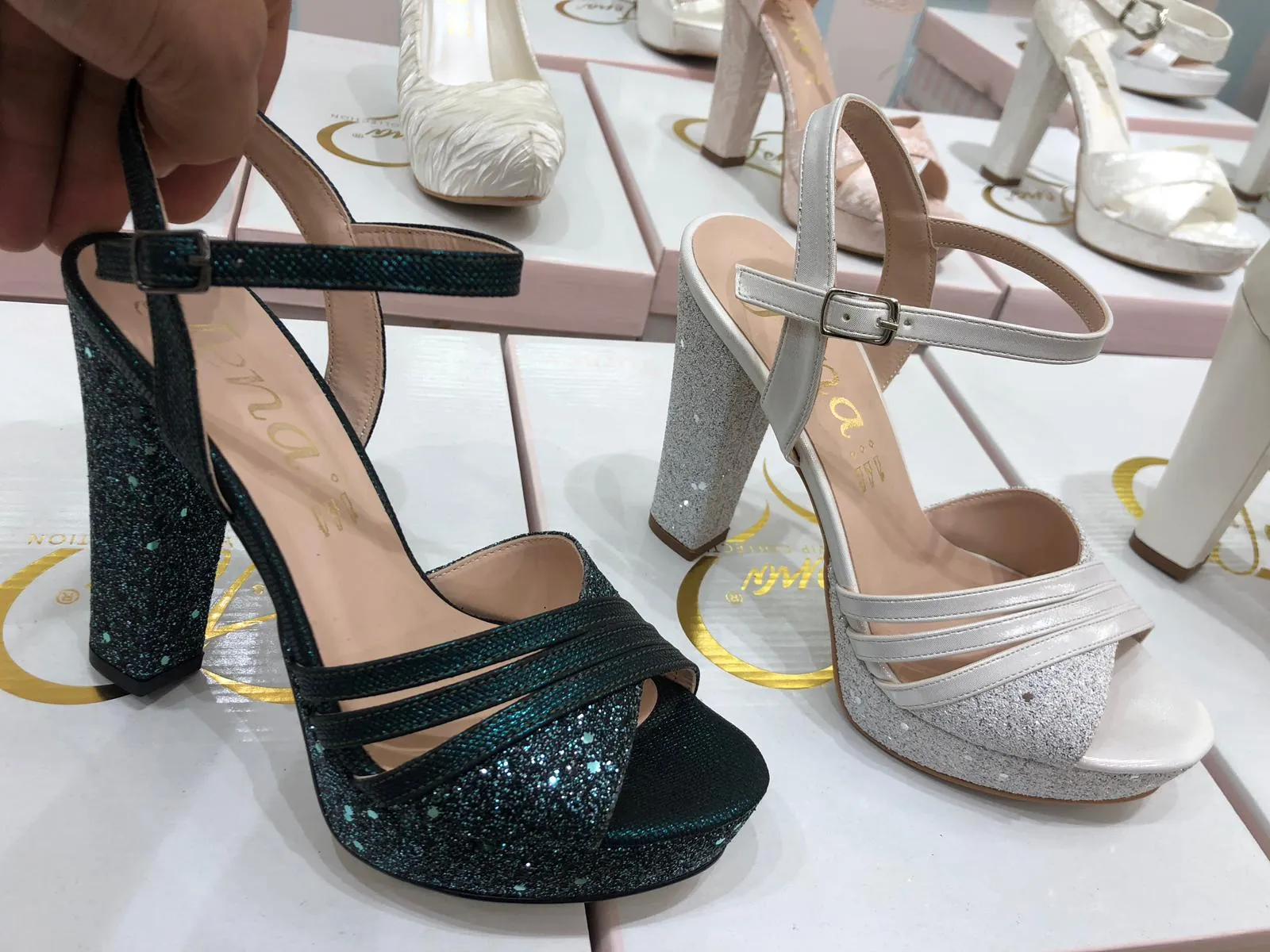 Luxury Stone Embellished Bridal & Evening Shoes Model 13 — Casual, Bridal & Formal Evening Footwear Collections | COIDET & ATC