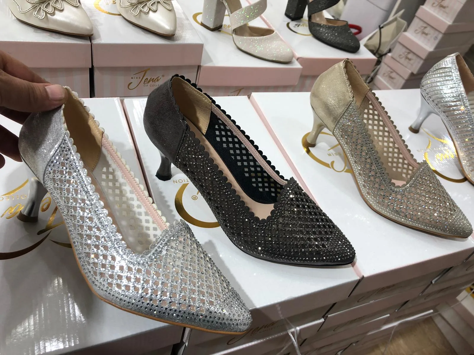 Luxury Stone Embellished Bridal & Evening Shoes Model 8 — Casual, Bridal & Formal Evening Footwear Collections | COIDET & ATC