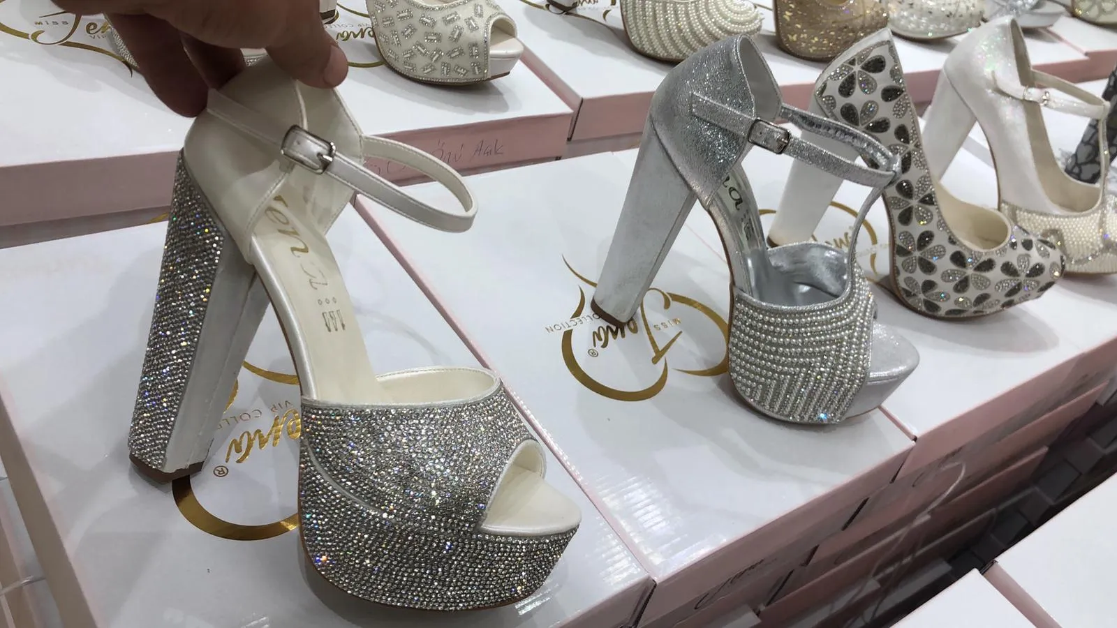 Luxury Stone Embellished Bridal & Evening Shoes Model 22 — Casual, Bridal & Formal Evening Footwear Collections | COIDET & ATC