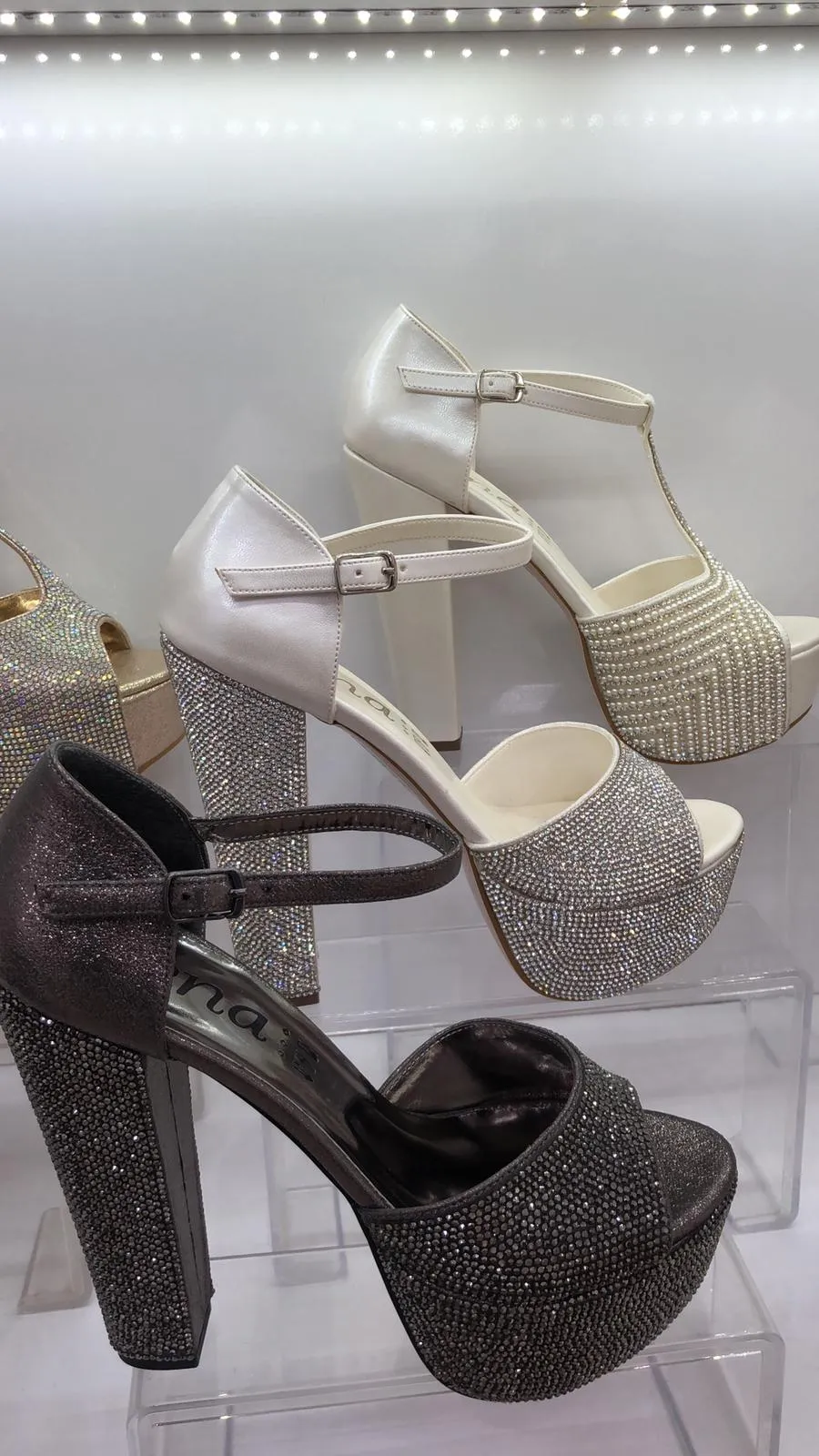Luxury Stone Embellished Bridal & Evening Shoes Model 3 — Casual, Bridal & Formal Evening Footwear Collections | COIDET & ATC
