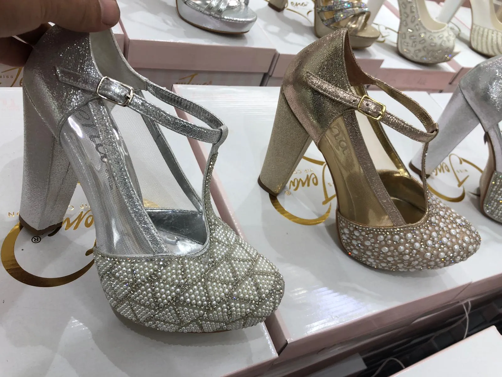 Luxury Stone Embellished Bridal & Evening Shoes Model 4 — Casual, Bridal & Formal Evening Footwear Collections | COIDET & ATC