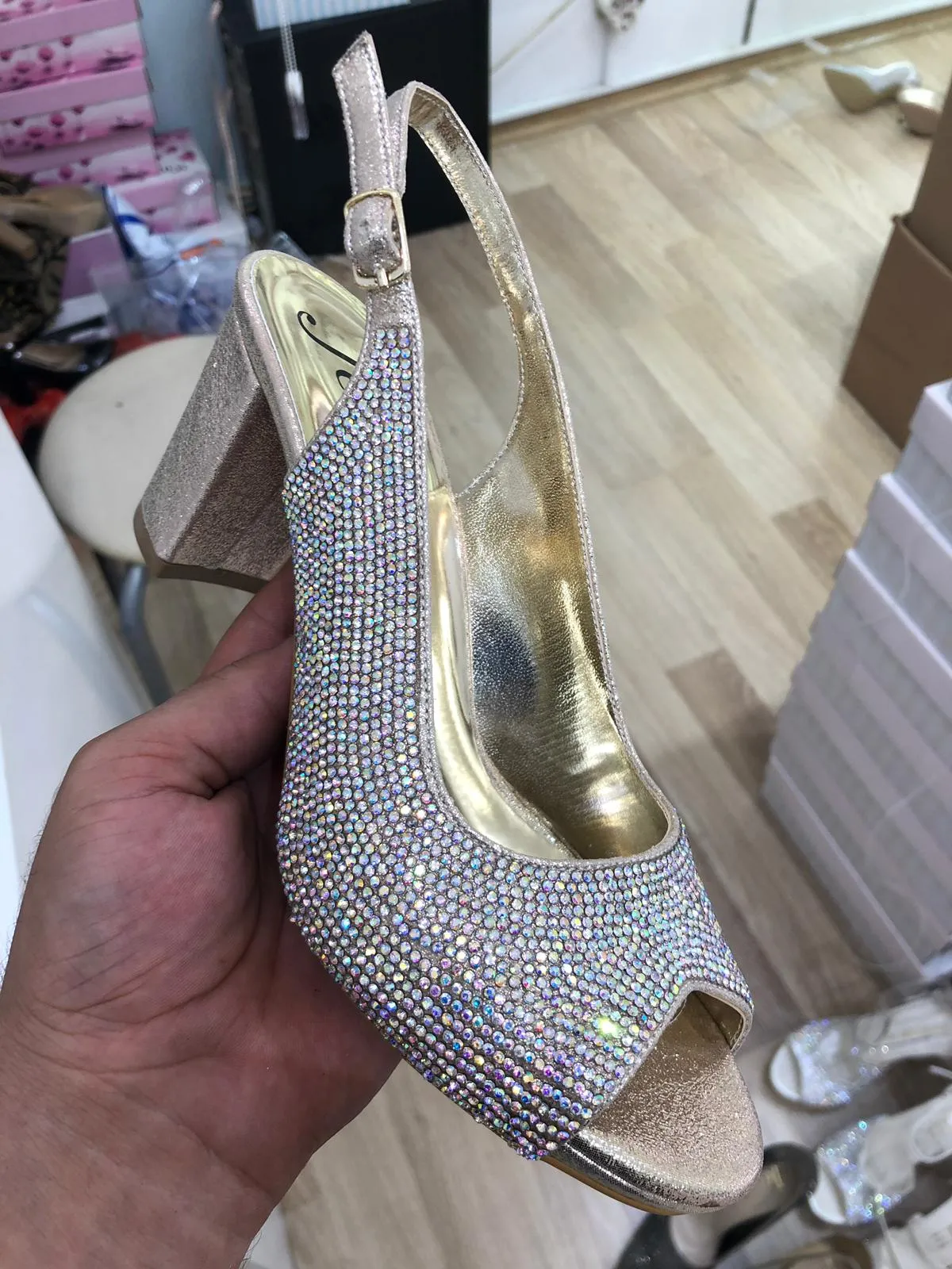 Luxury Stone Embellished Bridal & Evening Shoes Model 54 — Casual, Bridal & Formal Evening Footwear Collections | COIDET & ATC