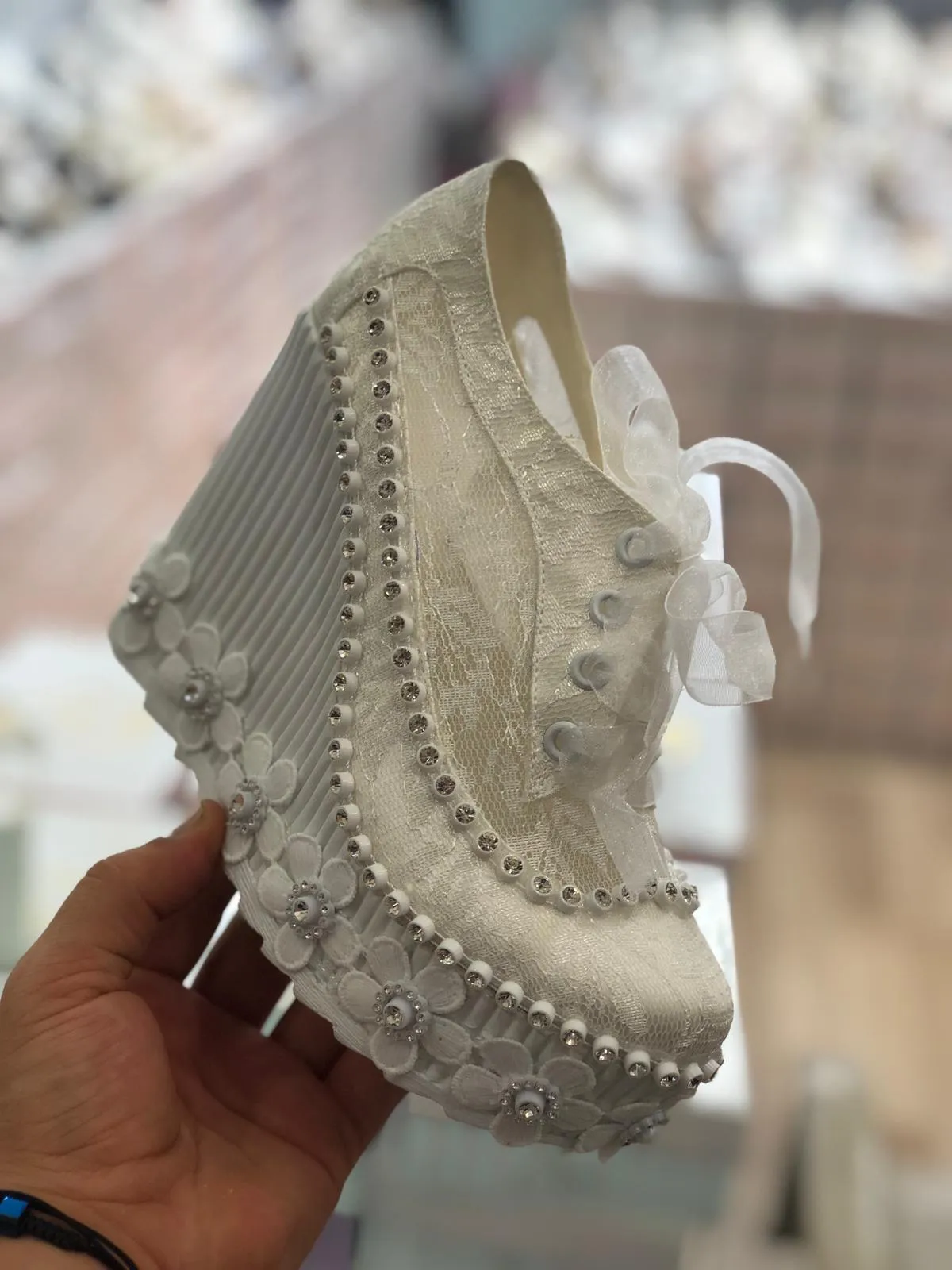 Luxury Stone Embellished Bridal & Evening Shoes Model 38 — Casual, Bridal & Formal Evening Footwear Collections | COIDET & ATC