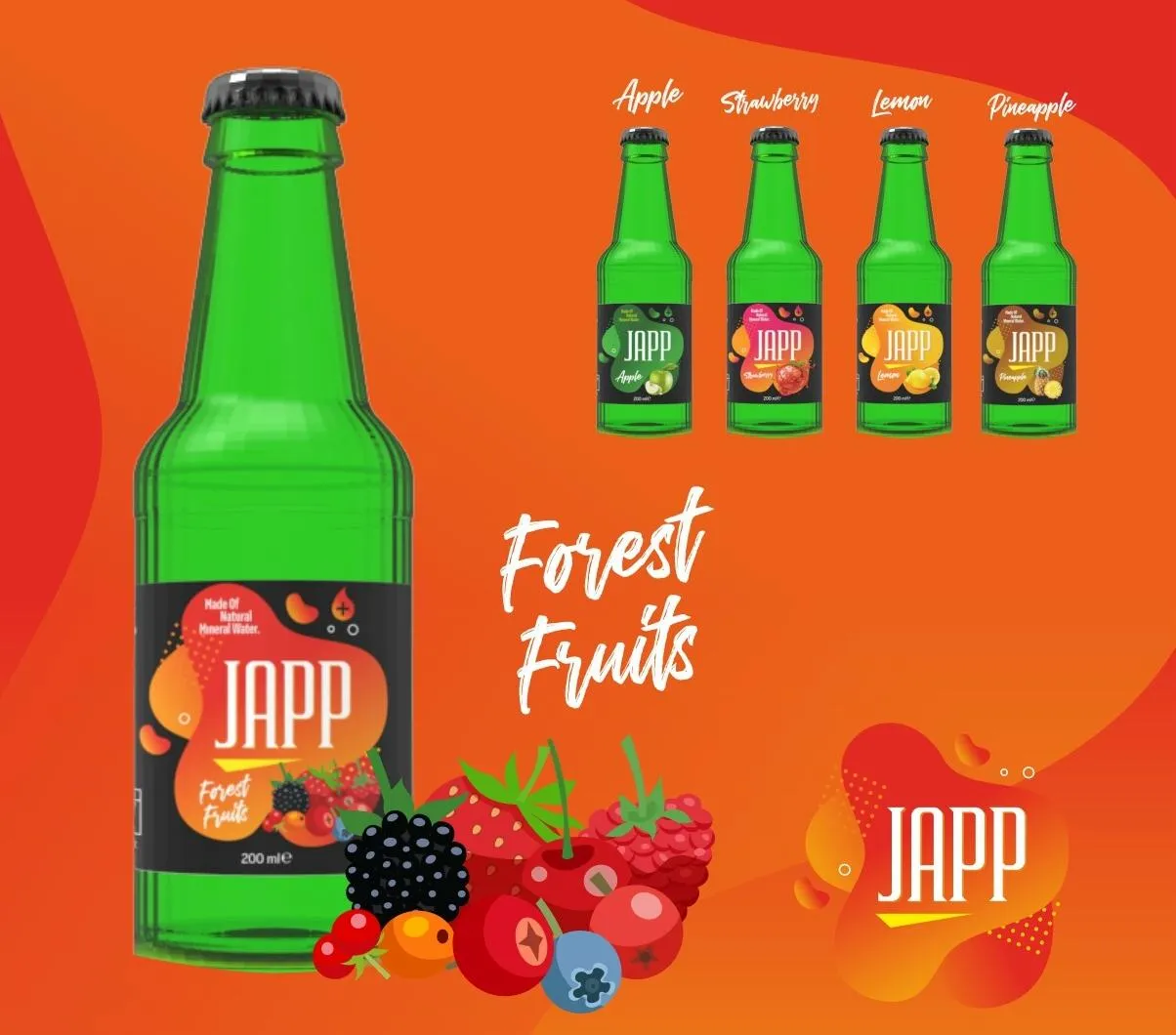 Locca & Full Fruit Carbonated Soft Drink & Energy Drink (250ml) Model 26 — Food, Pulses & Fast-Moving Consumer Goods | COIDET & ATC
