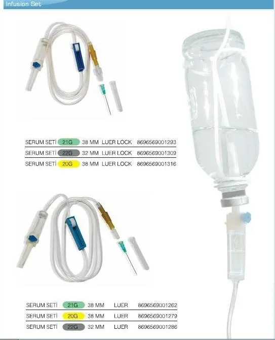 Sterile Disposable IV Infusion Set Model 9 — Hospital Equipment, Clinical Furniture & Medical Supplies | COIDET & ATC