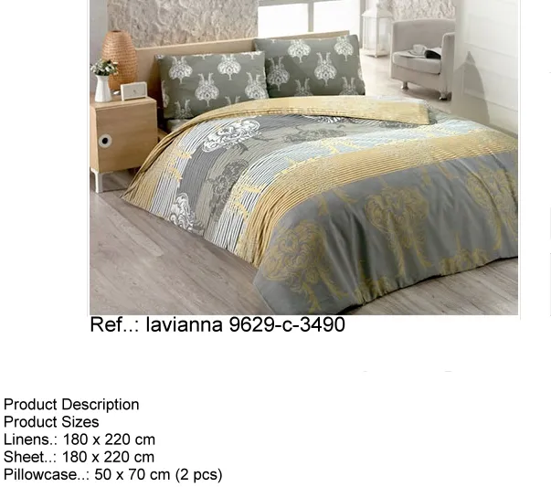Decorative Bedspread & Cushion Fabric Collection Model 33 — Home Textiles, Denizli Bath Towels, Robes & Fabrics | COIDET & ATC