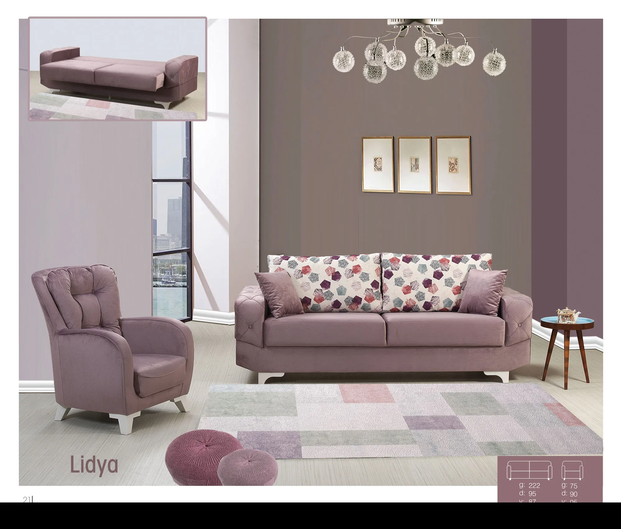 Inegol & Kayseri Luxury Furniture Collection Model 52 — Furniture, Bedroom Suites, Sofa Sets & Carpets | COIDET & ATC