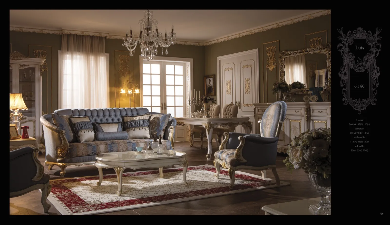 Inegol & Kayseri Luxury Furniture Collection Model 153 — Furniture, Bedroom Suites, Sofa Sets & Carpets | COIDET & ATC