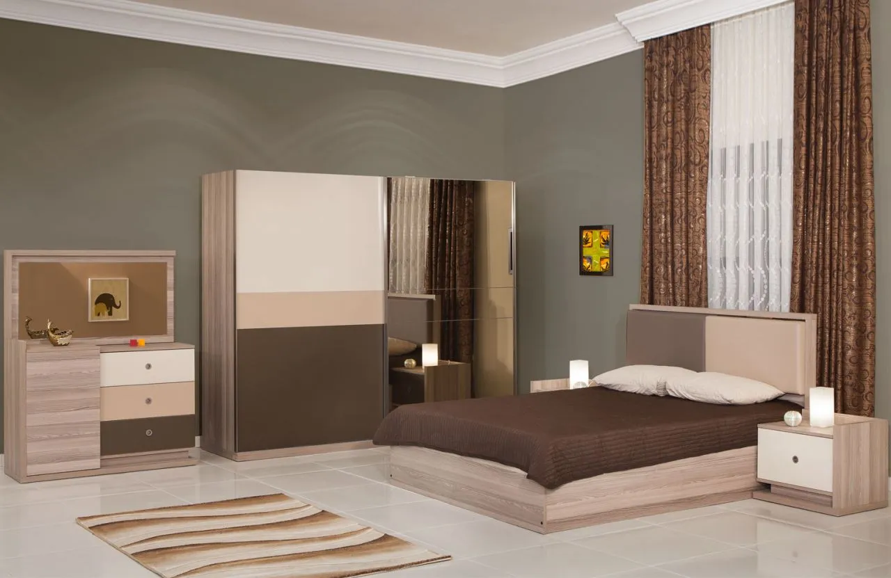 Luna Luxury Wooden Bedroom Set & Wardrobe — Furniture, Bedroom Suites, Sofa Sets & Carpets | COIDET & ATC
