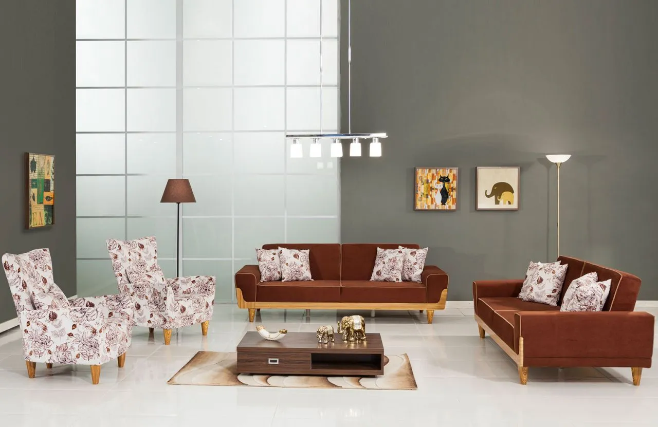 Luna Modern Chester Sofa Set (3+3+1+1) Model 1 — Inegol Export — Furniture, Bedroom Suites, Sofa Sets & Carpets | COIDET & ATC