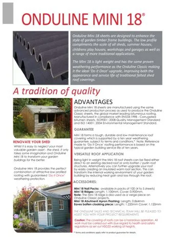 Onduline Waterproof Roofing Sheets & Accessories Model 99 — Construction Materials, Steel Security Doors & Building Profiles | COIDET & ATC