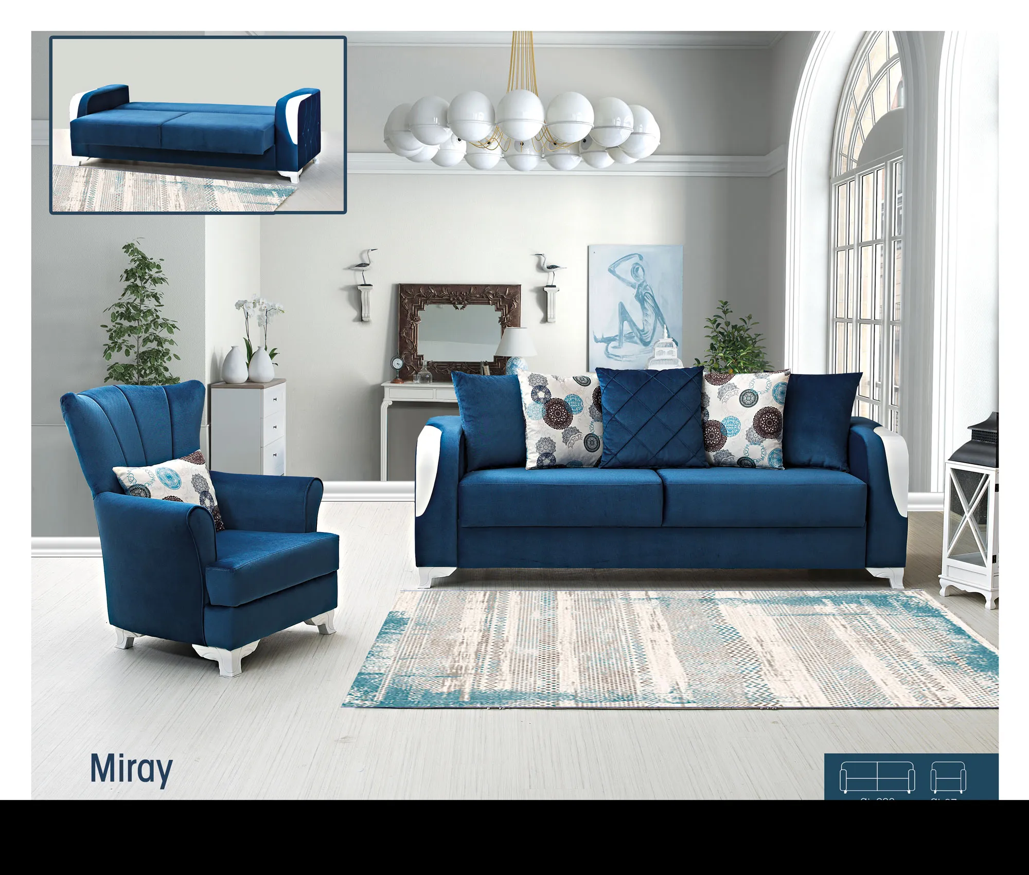 Inegol & Kayseri Luxury Furniture Collection Model 5 — Furniture, Bedroom Suites, Sofa Sets & Carpets | COIDET & ATC