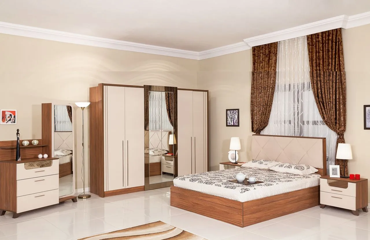 Montana Luxury Wooden Bedroom Set & Wardrobe — Furniture, Bedroom Suites, Sofa Sets & Carpets | COIDET & ATC