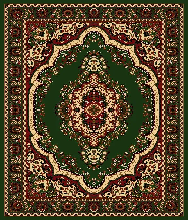 Gaziantep Woven Export Carpet No: 3009 (Green) — Furniture, Bedroom Suites, Sofa Sets & Carpets | COIDET & ATC