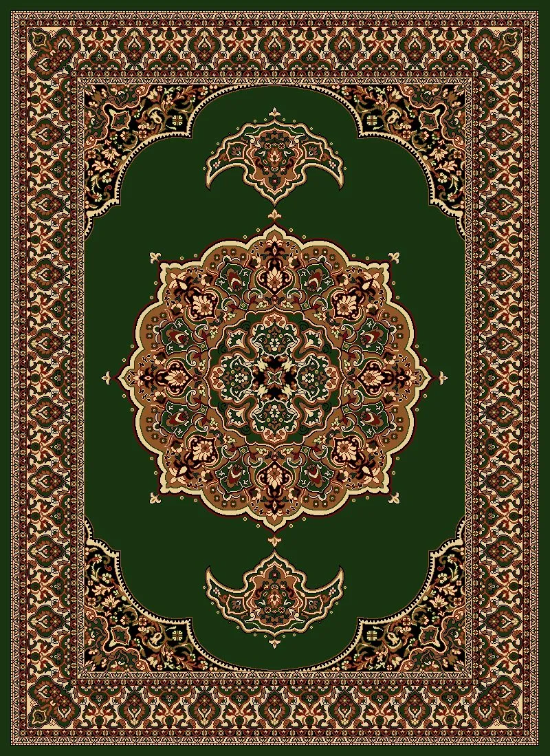 Gaziantep Woven Export Carpet No: 3019 (Green) — Furniture, Bedroom Suites, Sofa Sets & Carpets | COIDET & ATC