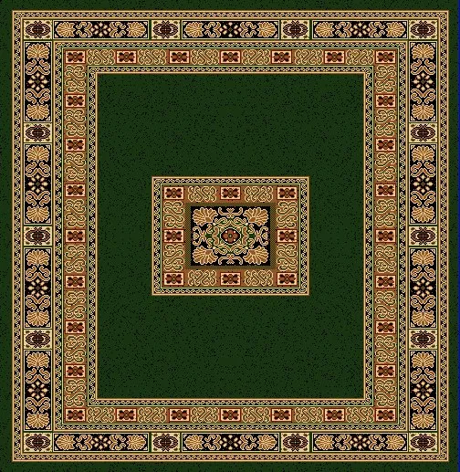 Gaziantep Woven Export Carpet No: 4170 (Green) — Furniture, Bedroom Suites, Sofa Sets & Carpets | COIDET & ATC