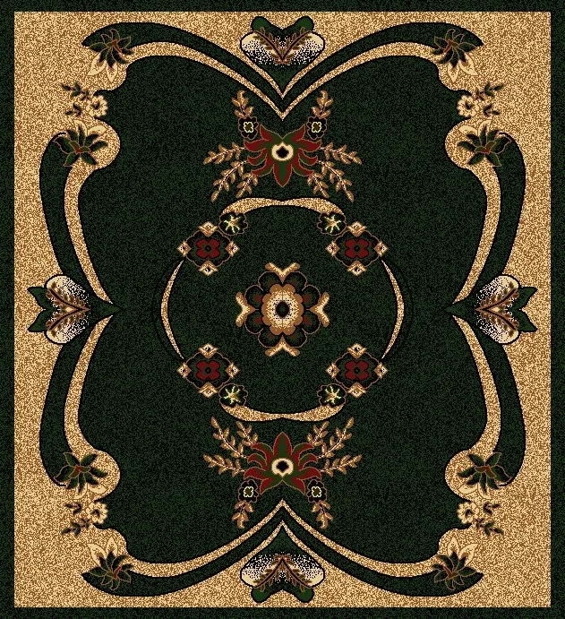 Gaziantep Woven Export Carpet No: 4227 (Green) — Furniture, Bedroom Suites, Sofa Sets & Carpets | COIDET & ATC
