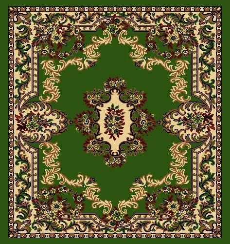 Gaziantep Woven Export Carpet No: 8135 (Green) — Furniture, Bedroom Suites, Sofa Sets & Carpets | COIDET & ATC