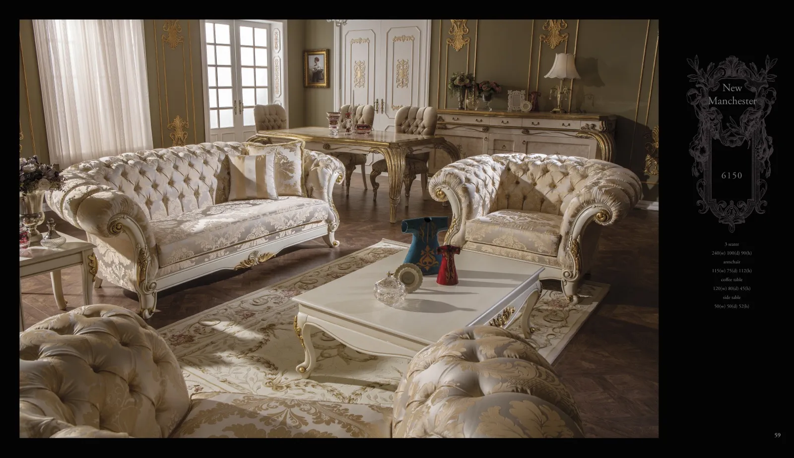 Inegol & Kayseri Luxury Furniture Collection Model 149 — Furniture, Bedroom Suites, Sofa Sets & Carpets | COIDET & ATC