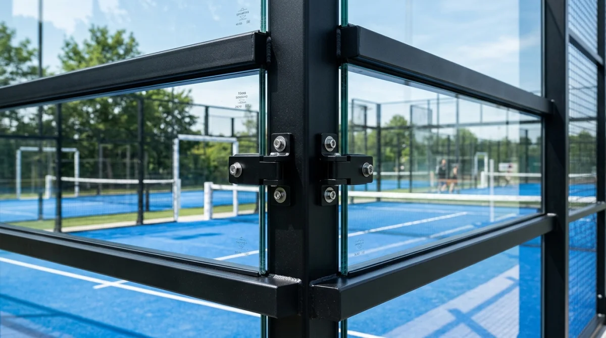 12mm Toughened Safety Glass & Steel Chassis Group — Turnkey Padel Tennis Court Systems | COIDET & ATC