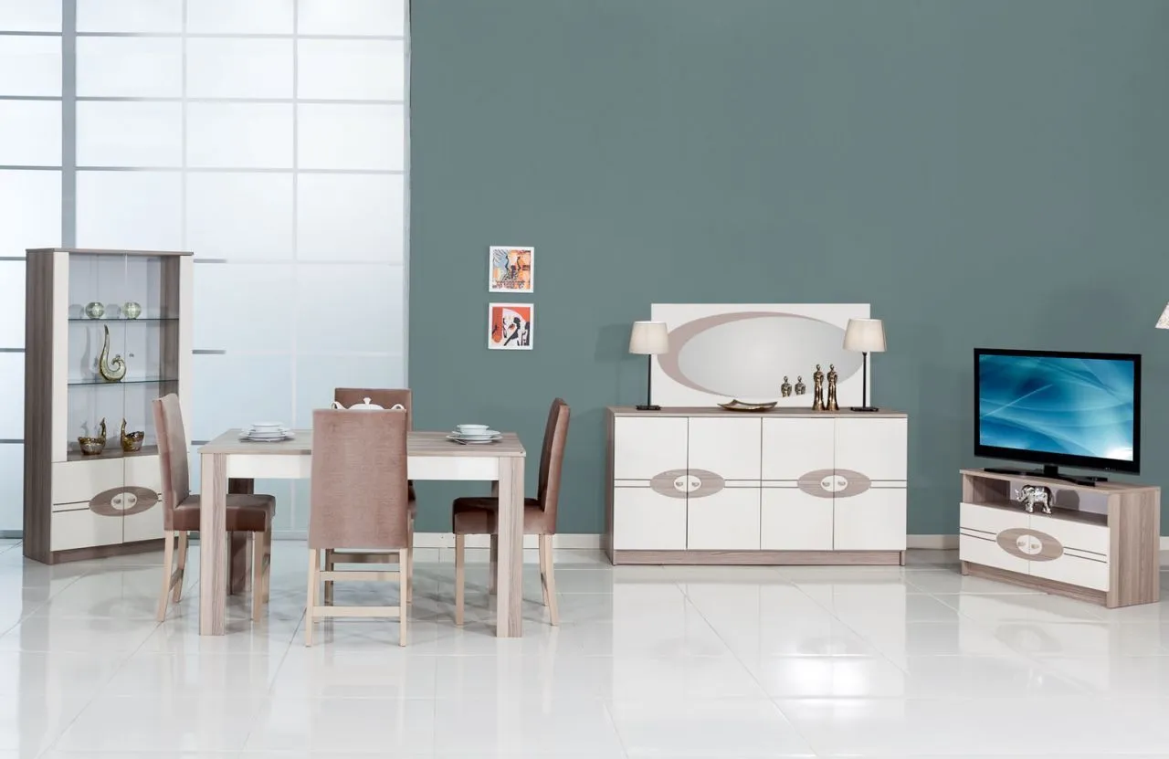 Platin Solid Wood Dining Room & Extendable Table Set — Furniture, Bedroom Suites, Sofa Sets & Carpets | COIDET & ATC