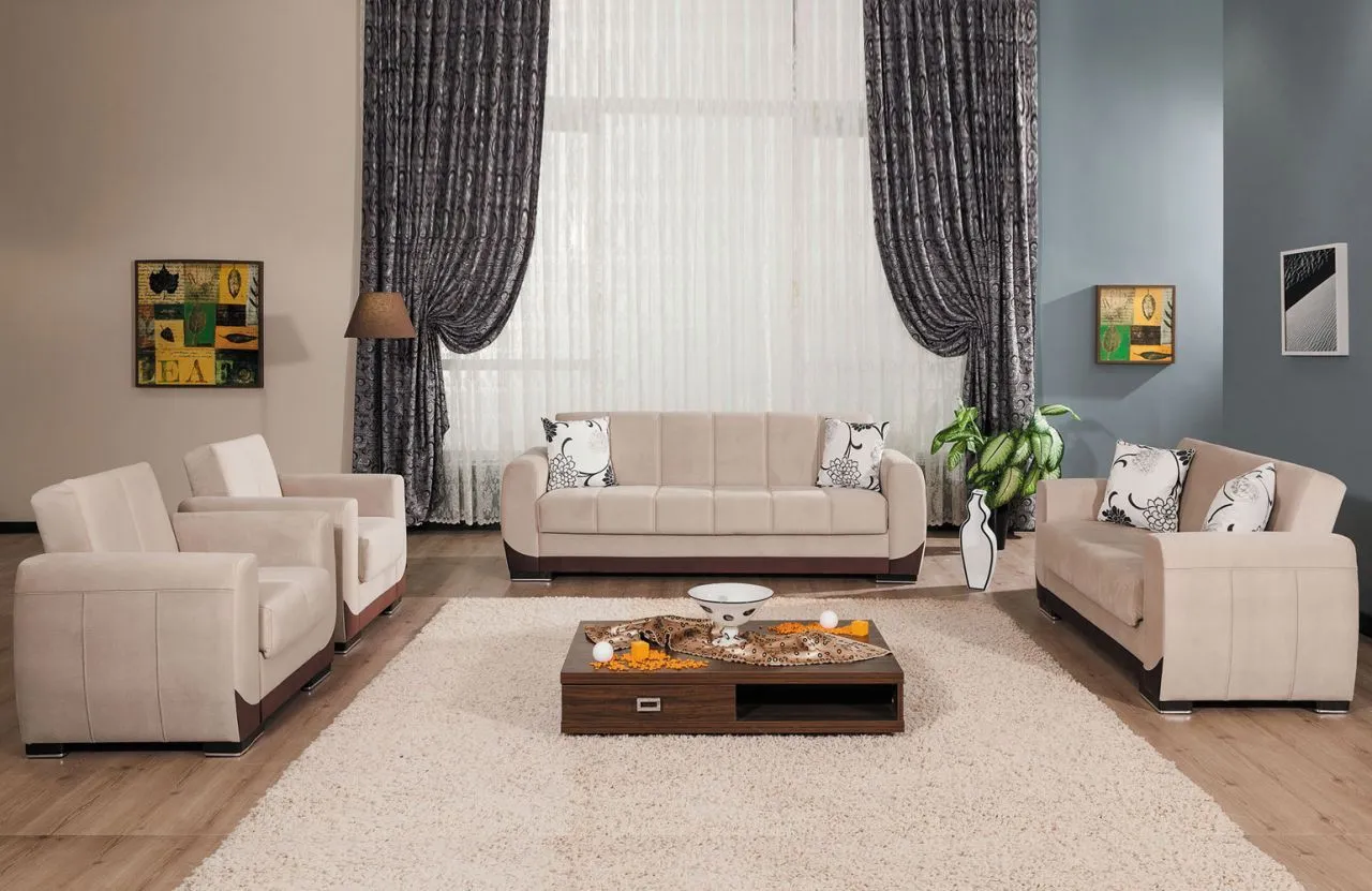 Platin Modern Chester Sofa Set (3+3+1+1) Model 1 — Inegol Export — Furniture, Bedroom Suites, Sofa Sets & Carpets | COIDET & ATC