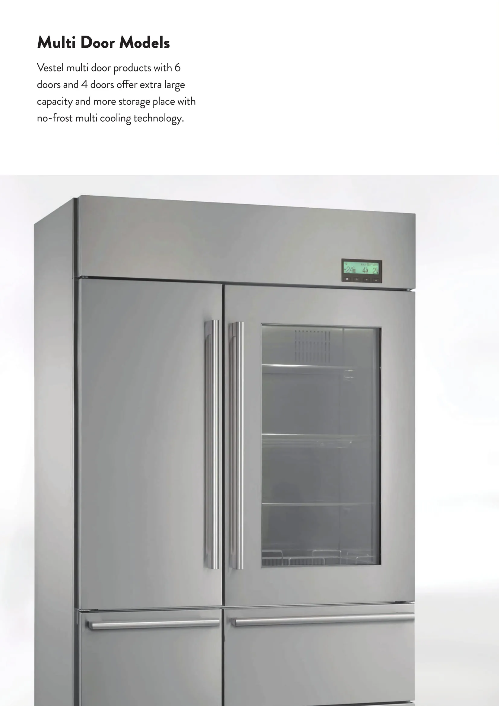 No-Frost Double Door Export Refrigerator (Tropical Climate) Model 155 — Major Appliances, Refrigeration & Consumer Electronics | COIDET & ATC