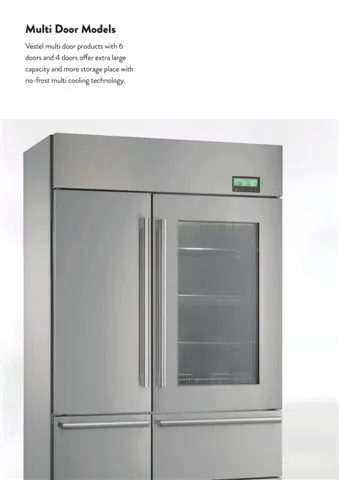 No-Frost Double Door Export Refrigerator (Tropical Climate) Model 7 — Major Appliances, Refrigeration & Consumer Electronics | COIDET & ATC