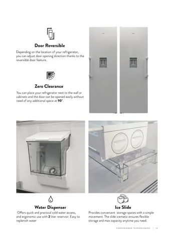 No-Frost Double Door Export Refrigerator (Tropical Climate) Model 40 — Major Appliances, Refrigeration & Consumer Electronics | COIDET & ATC